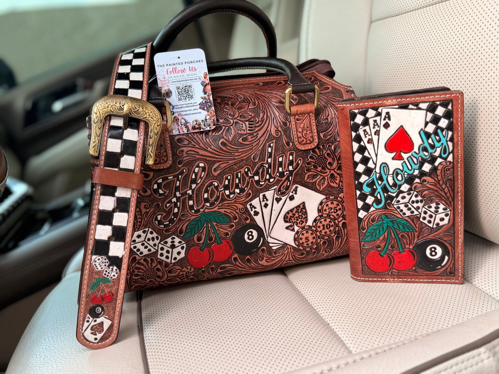 Med/large “HOWDY Baby set” with wallet speedy