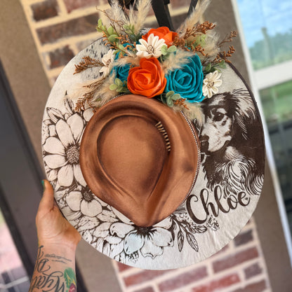 Hat customize with whichever dog breed you want