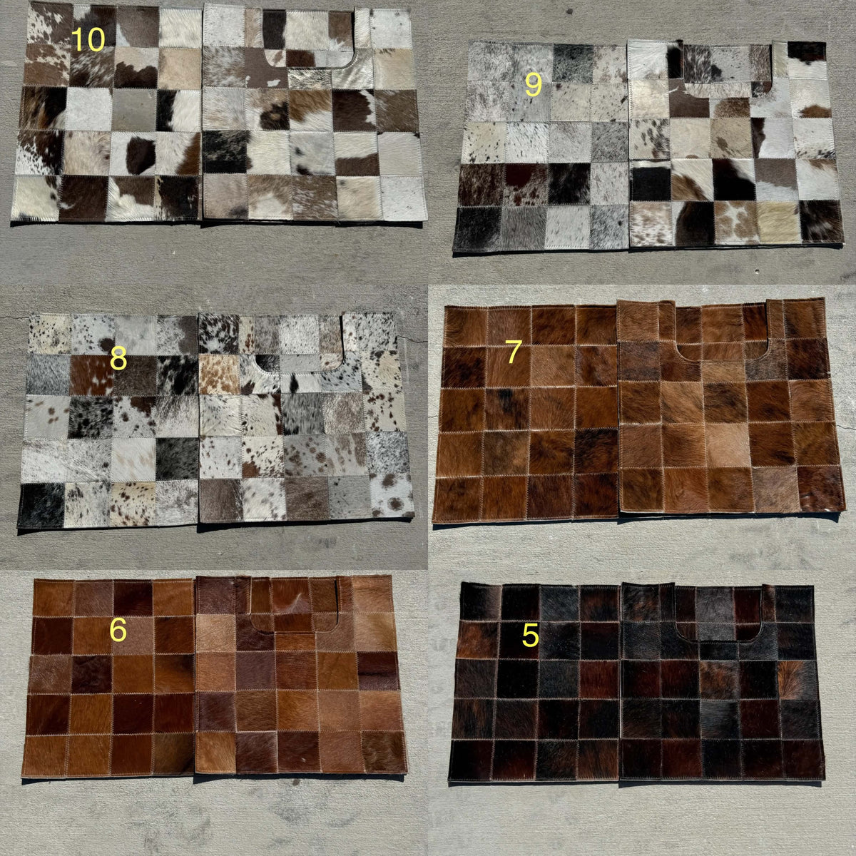 Chose your color- includes both pieces -Bathroom set Long rug 20”x30” smaller 19.5”x20”