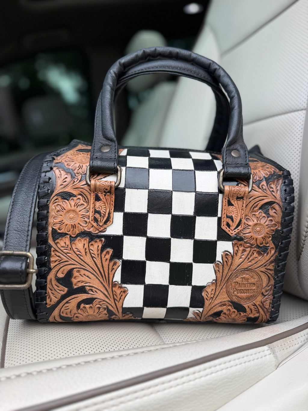 tooled leather speedy (M)