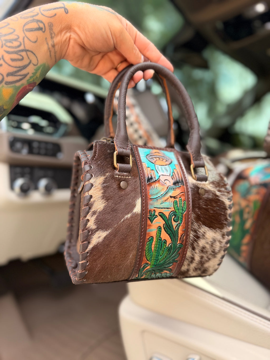 Small Space Cowgirl speedy bag