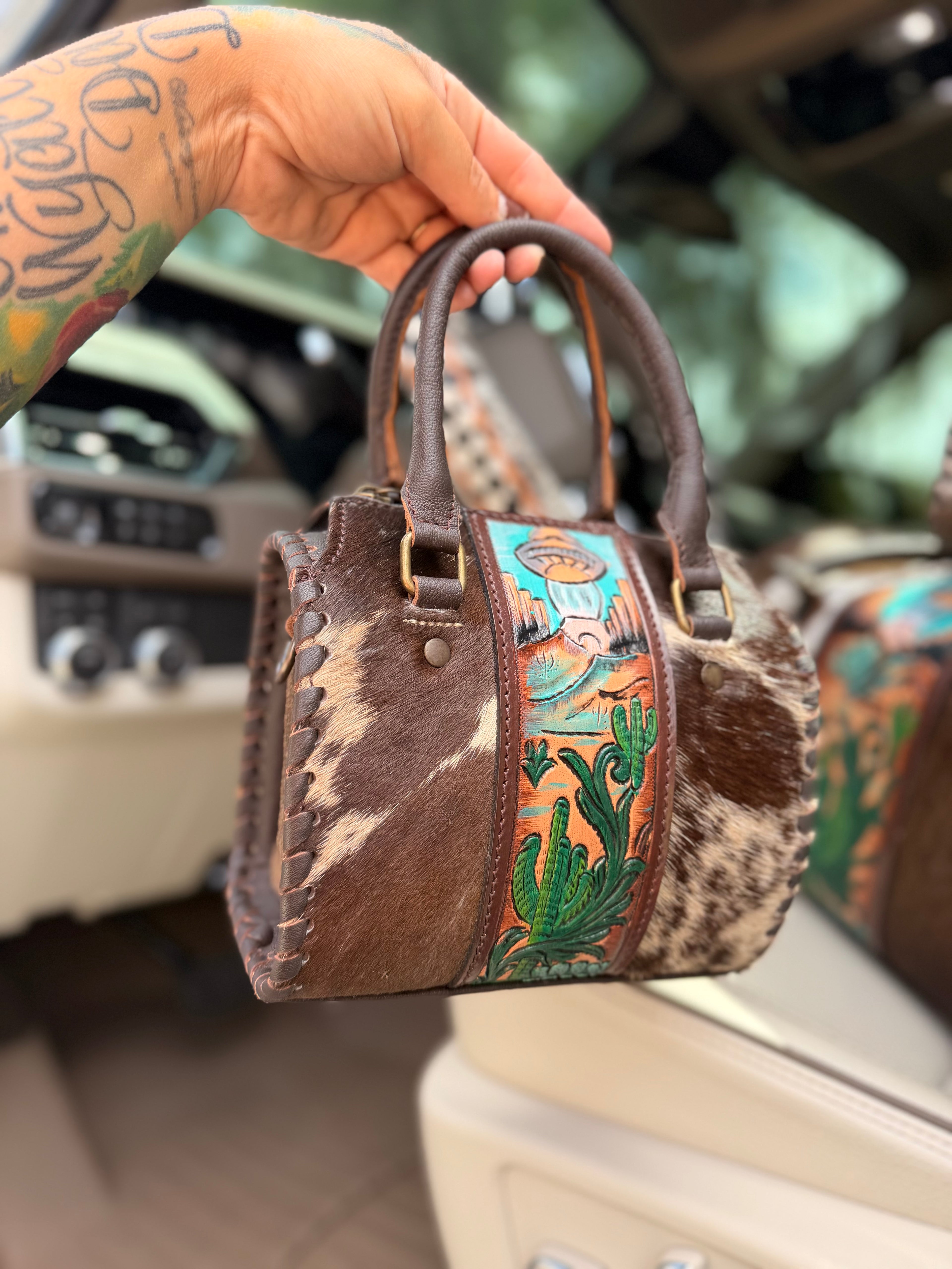 Small Space Cowgirl speedy bag