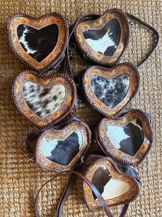 Heart purse