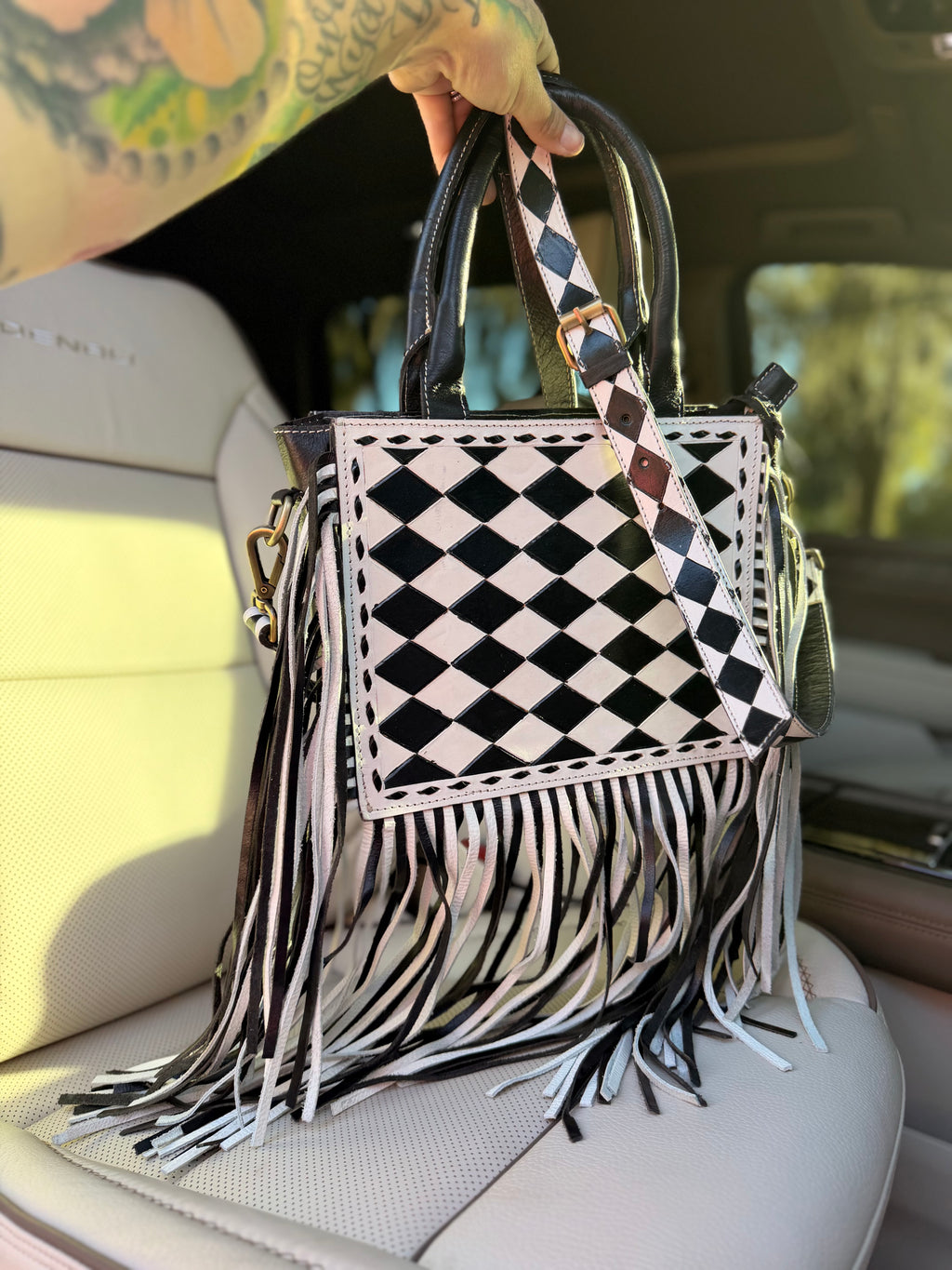 Checker tote