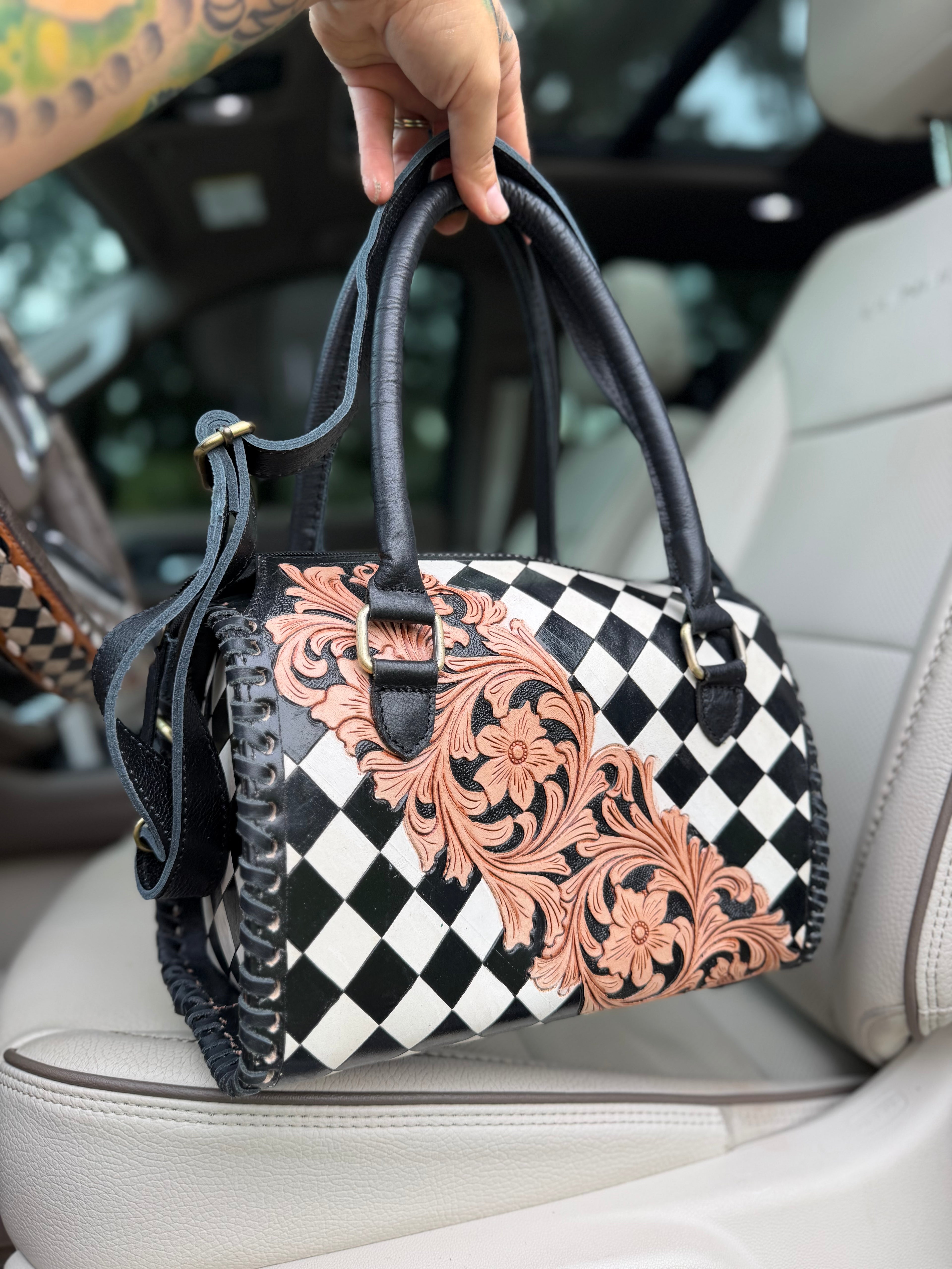 tooled leather speedy (M)