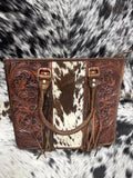 Tooled Leather Tote