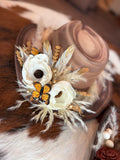 Floral Cowgirl  hat