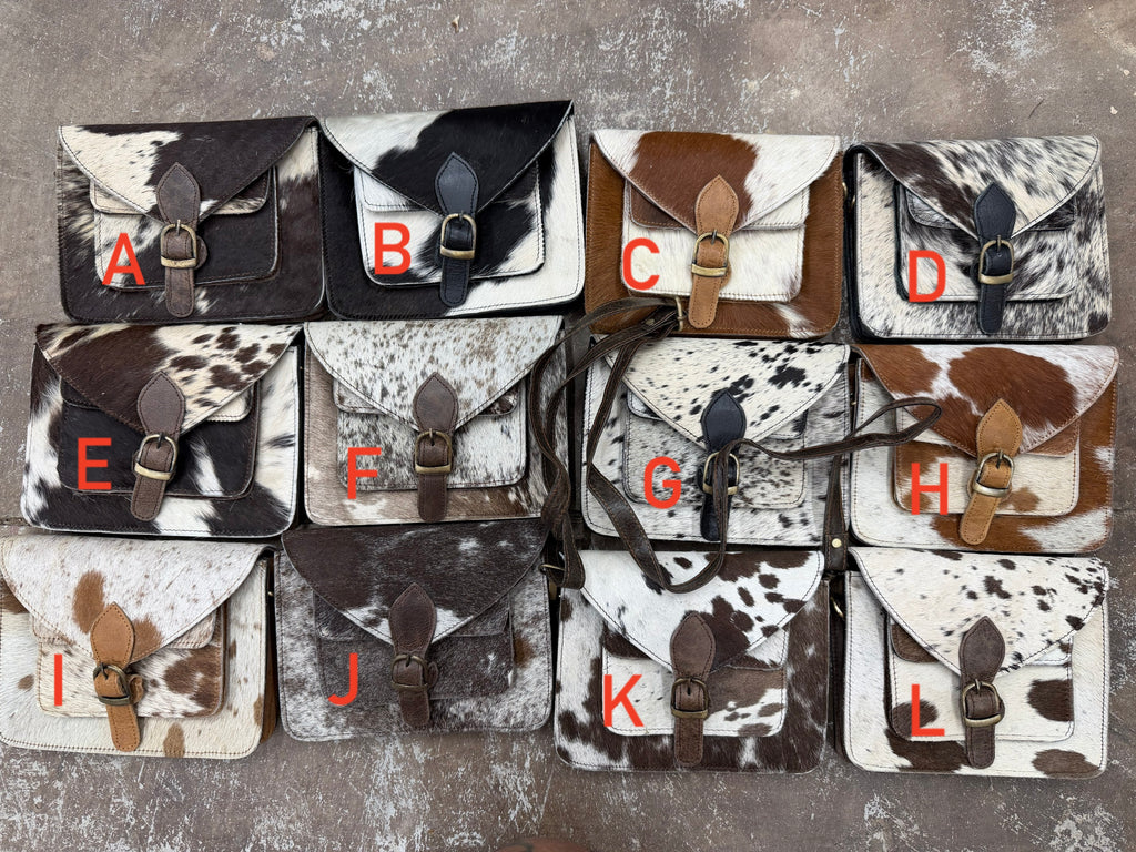 HALF OFF authentic cowhide CLEARANCE BAGS