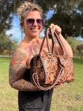 tooled leather speedy (M)
