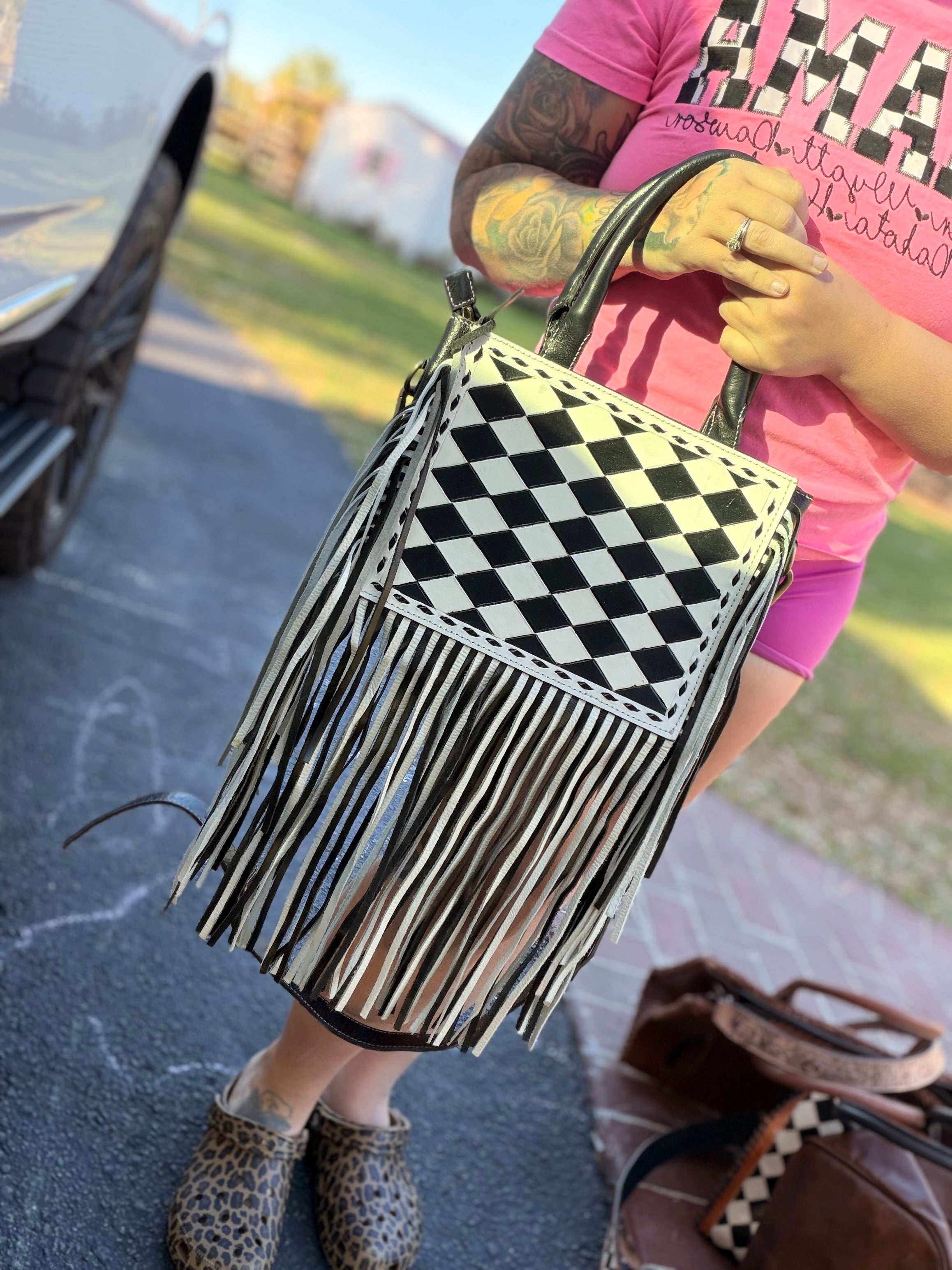 Checker tote