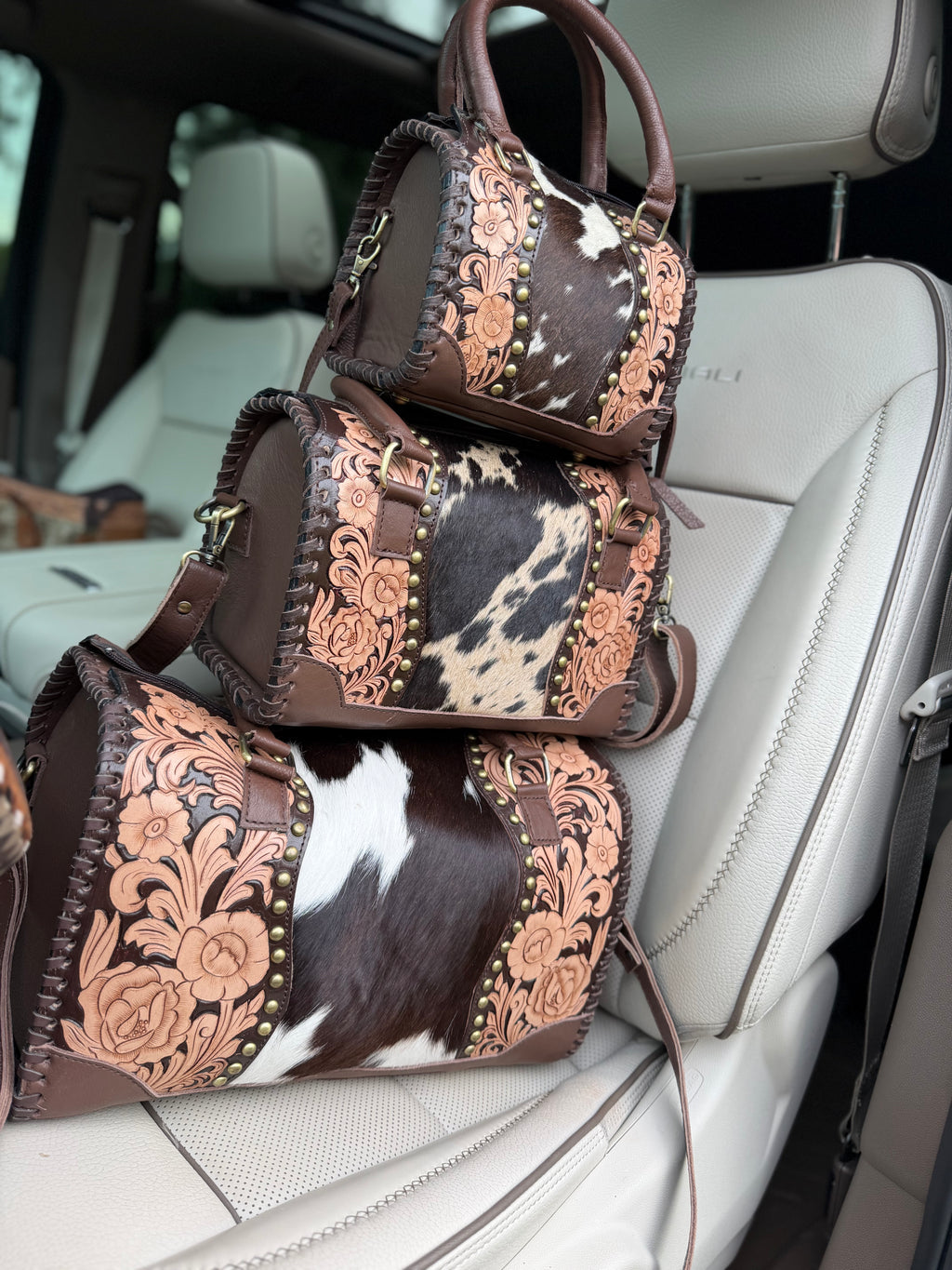 tooled leather speedy (mini)