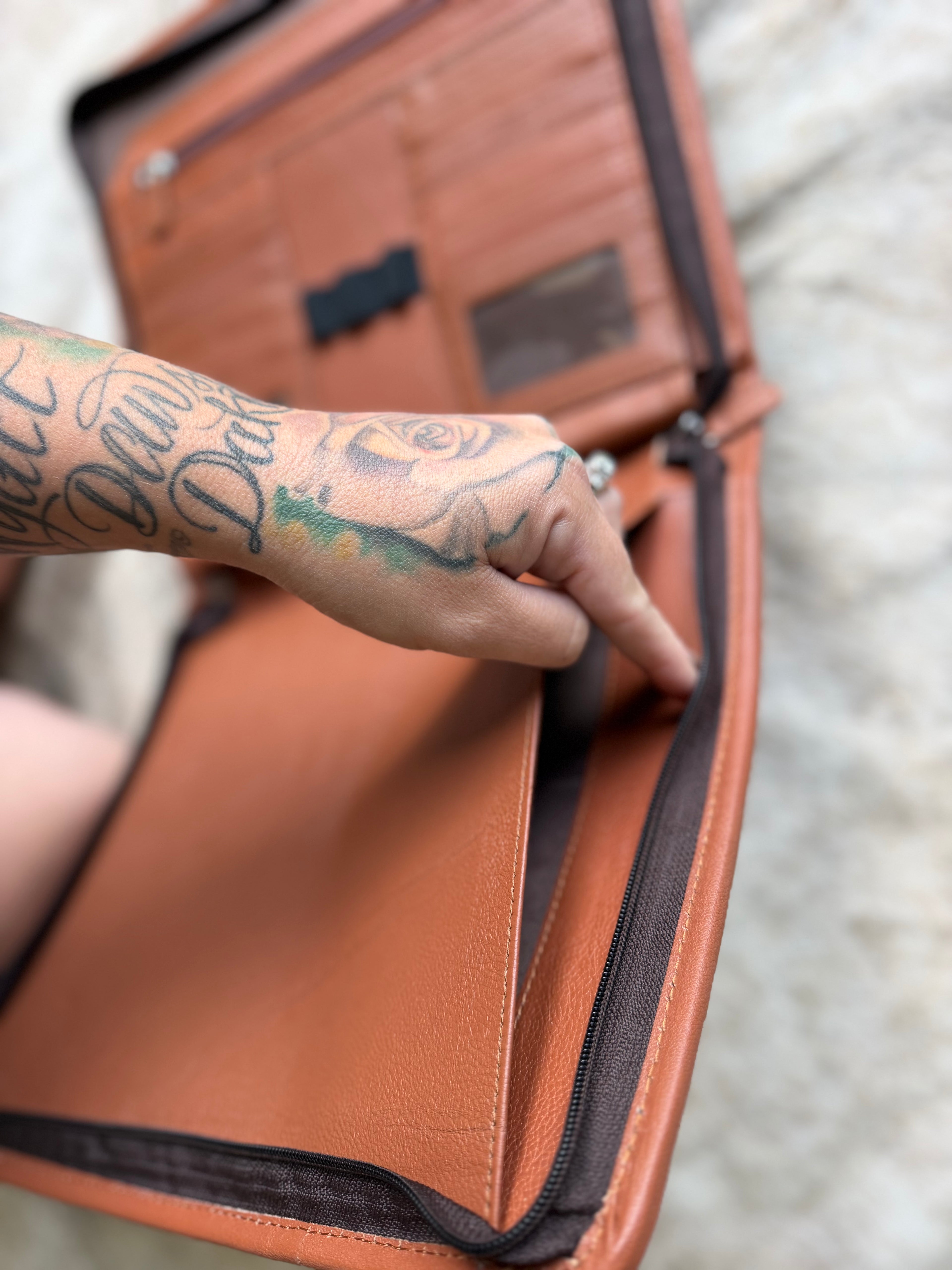 Deluxe planner cover - zipper closure
