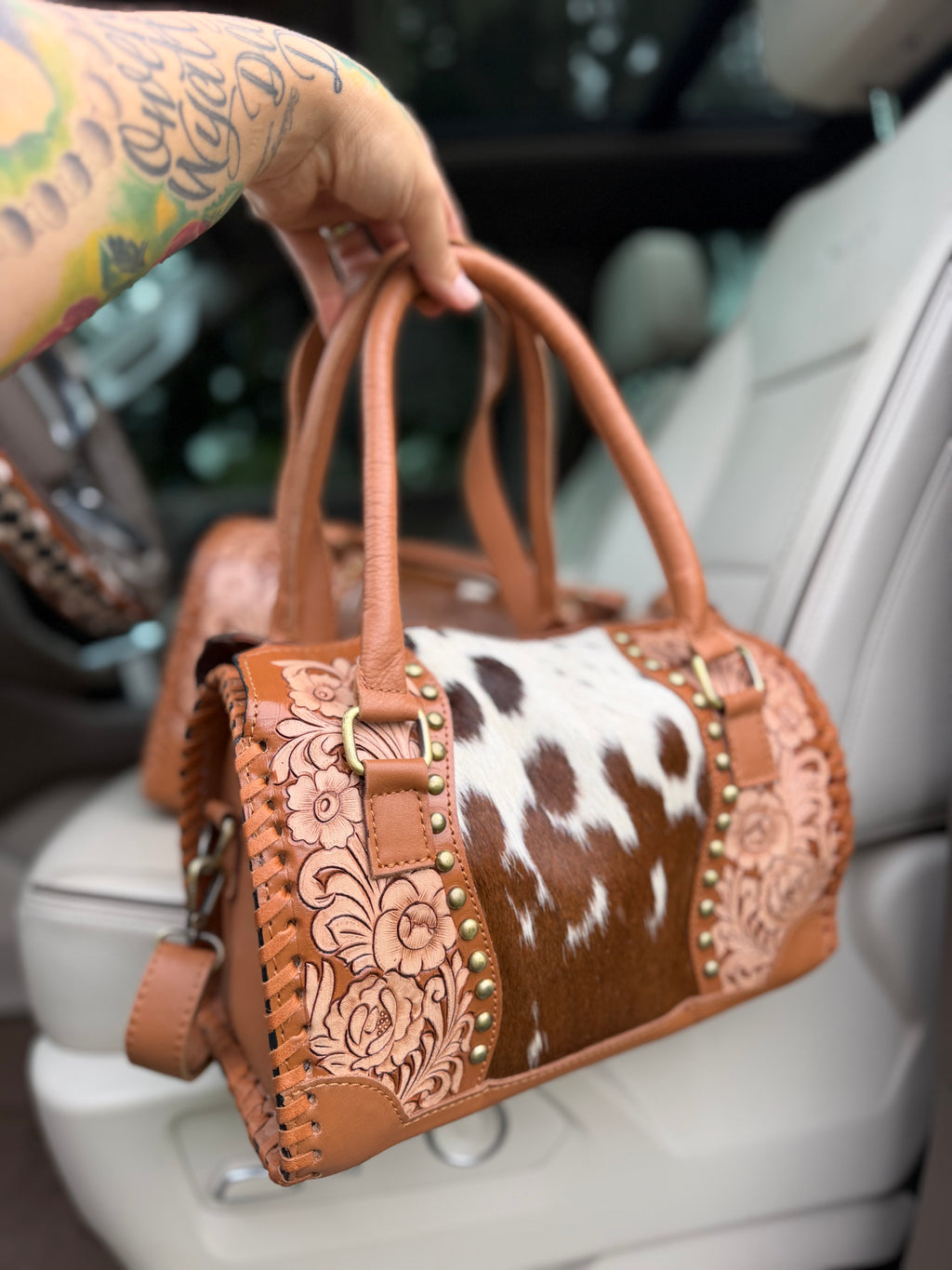 tooled leather speedy (M)