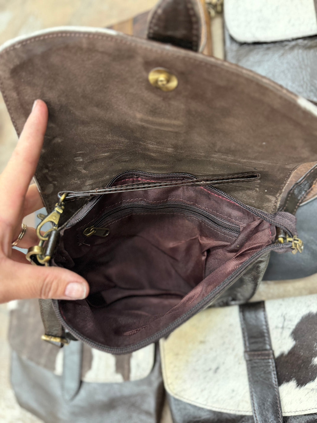 HALF OFF authentic cowhide CLEARANCE BAGS