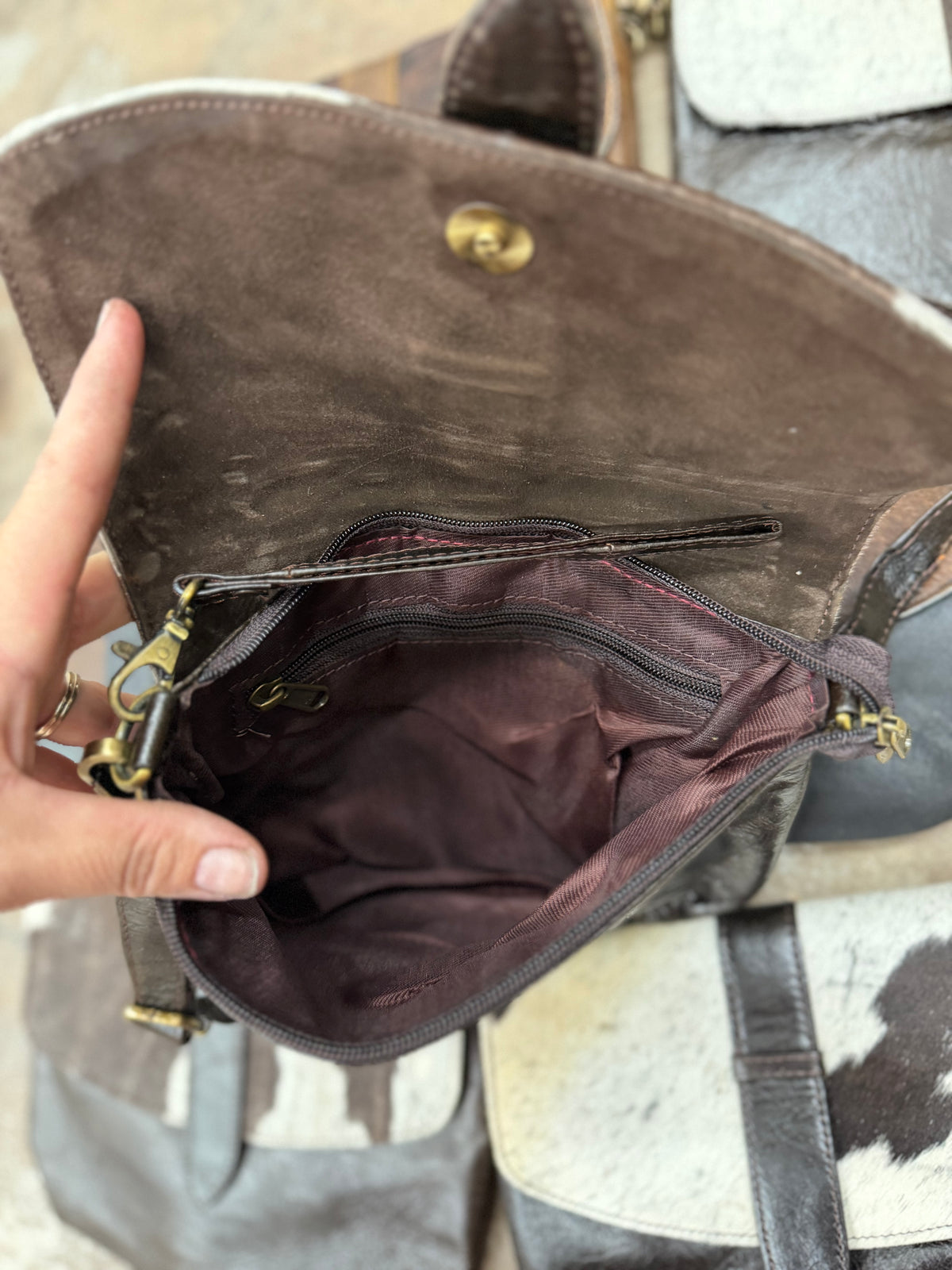 HALF OFF authentic cowhide CLEARANCE BAGS