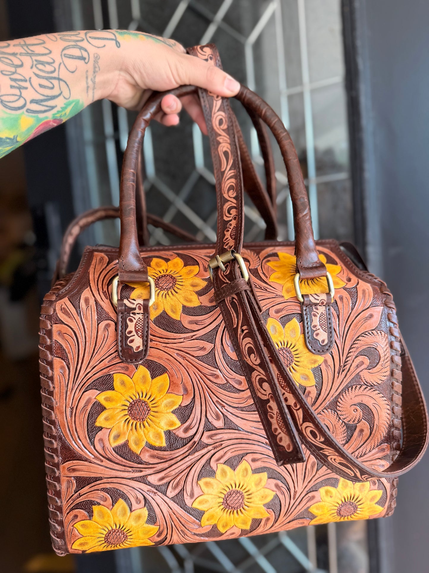 Sunflower speedy bag