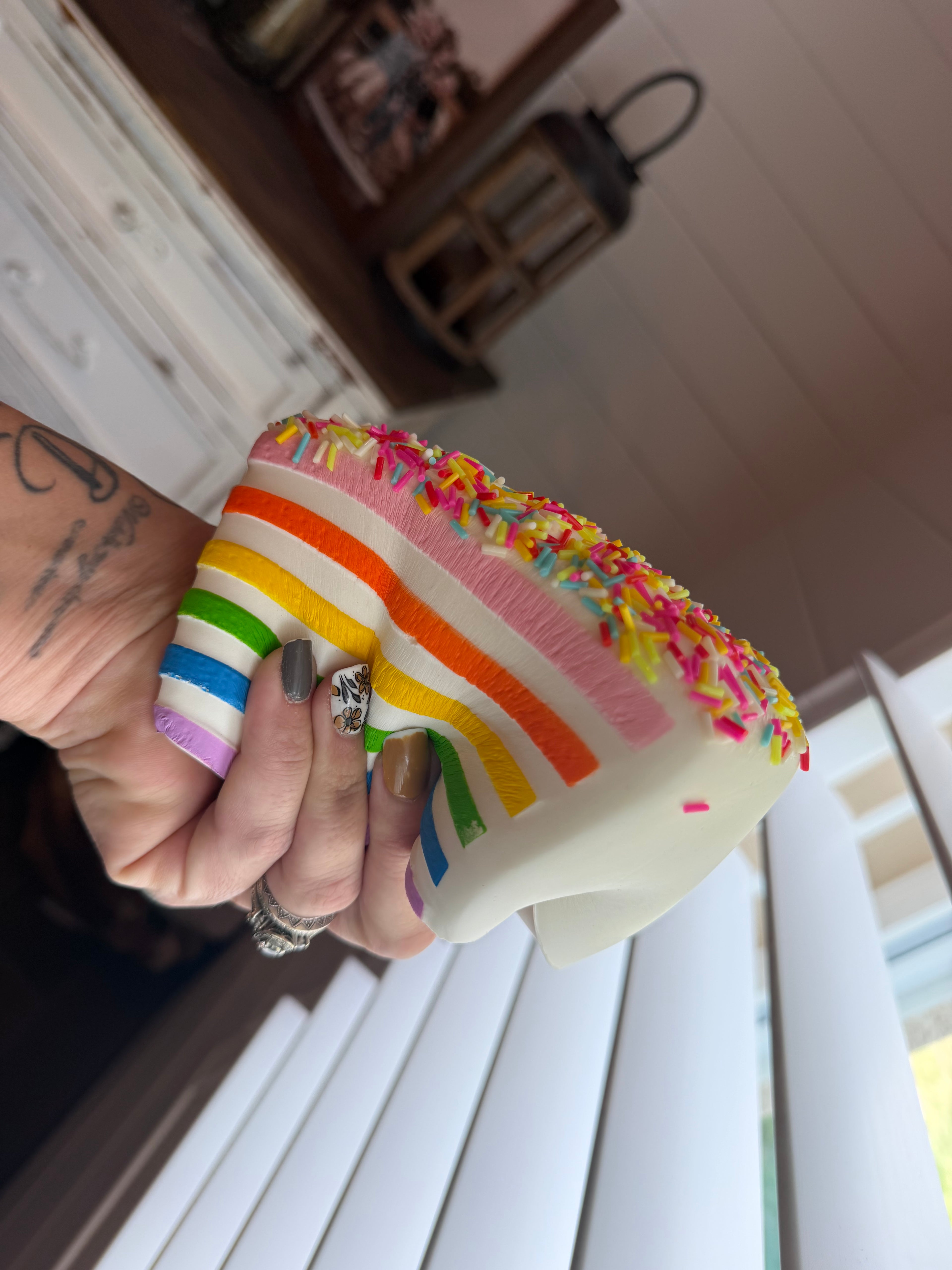 Squishy cake slice