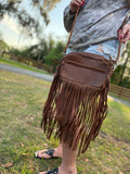 leather purse