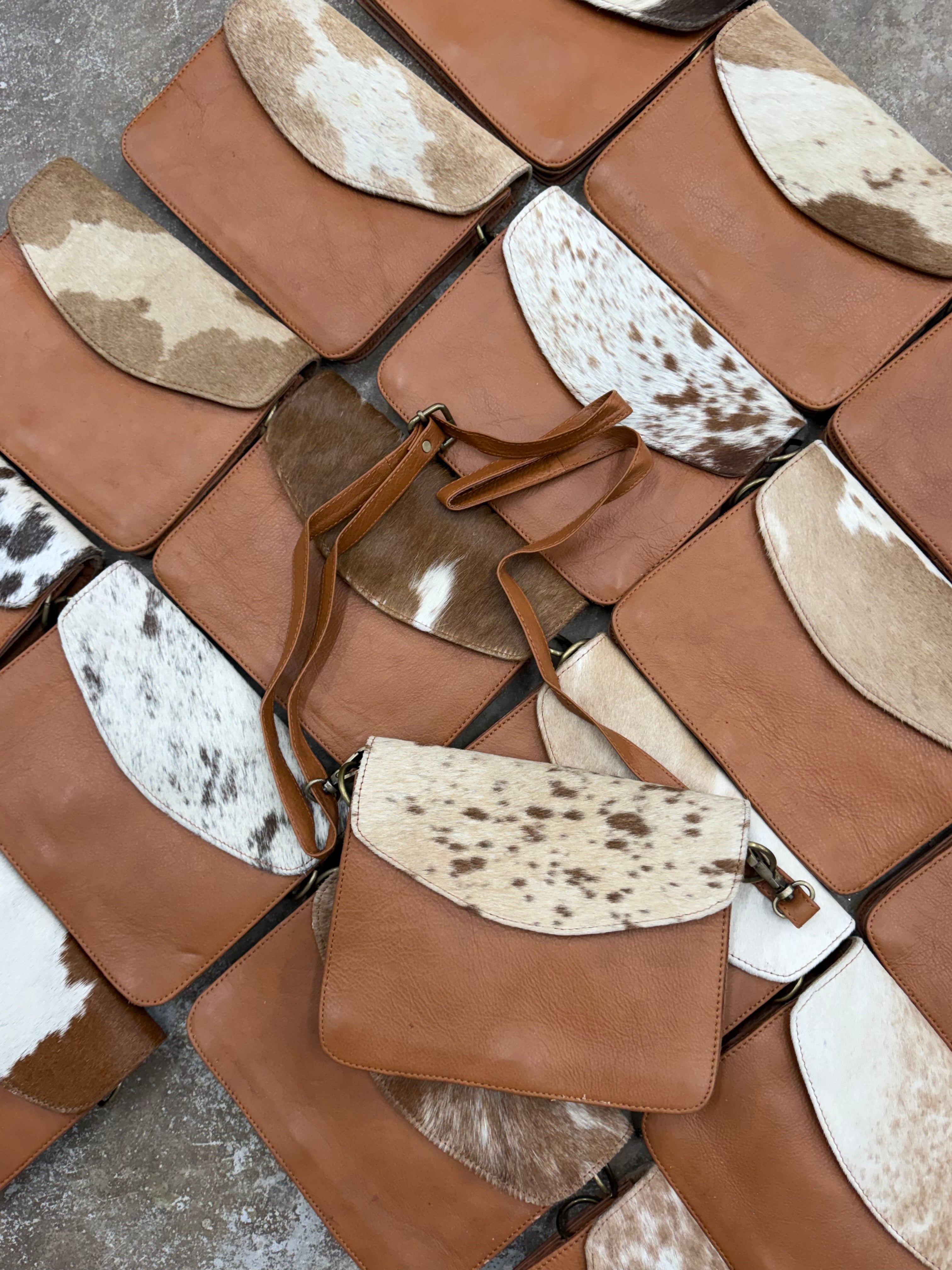 HALF OFF authentic cowhide CLEARANCE BAGS