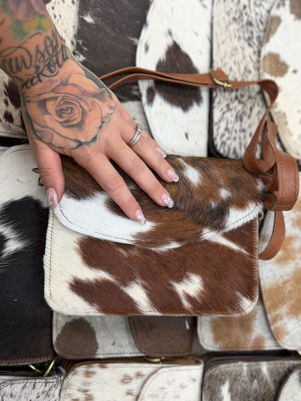 HALF OFF authentic cowhide CLEARANCE BAGS