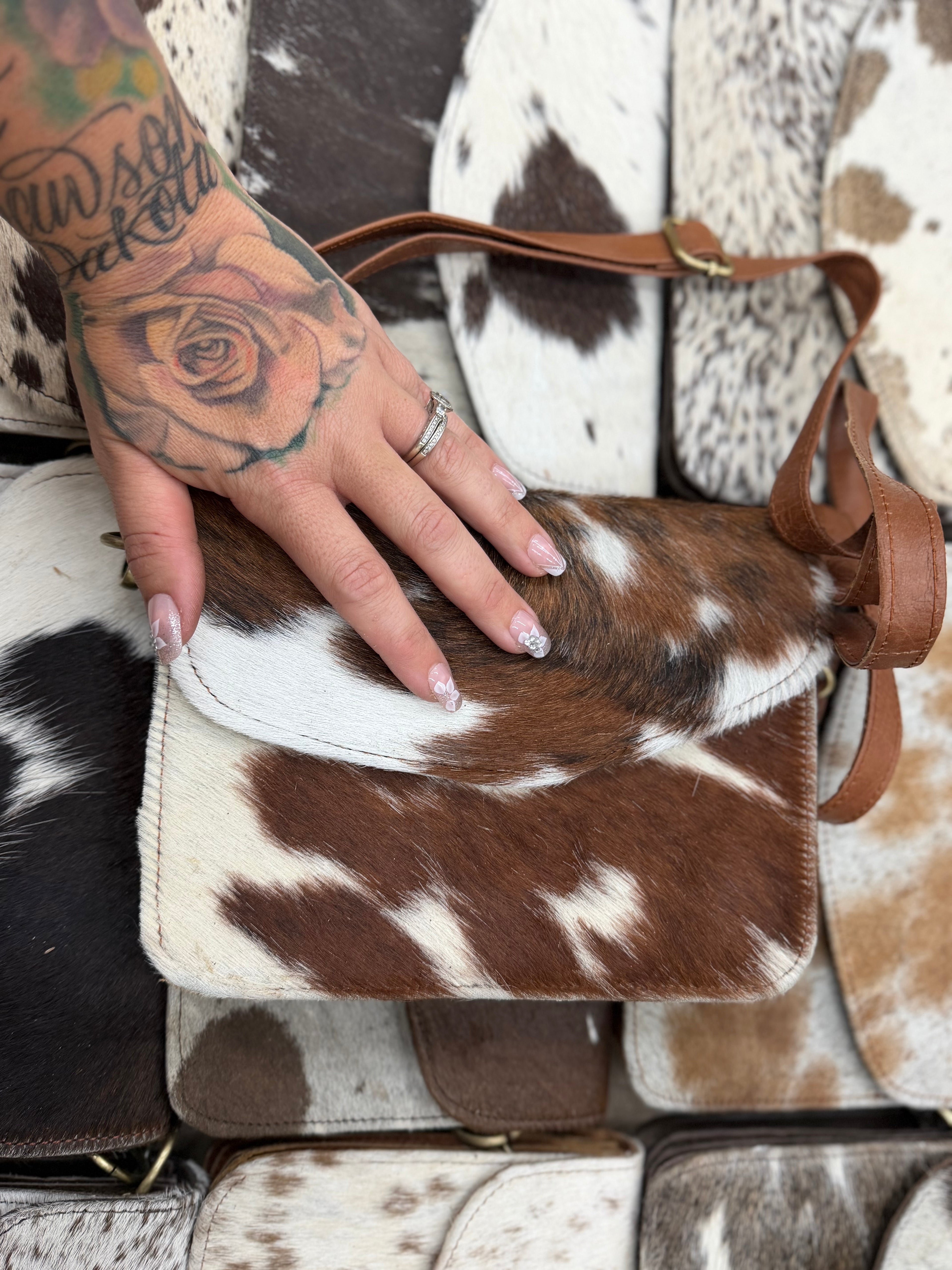 HALF OFF authentic cowhide CLEARANCE BAGS