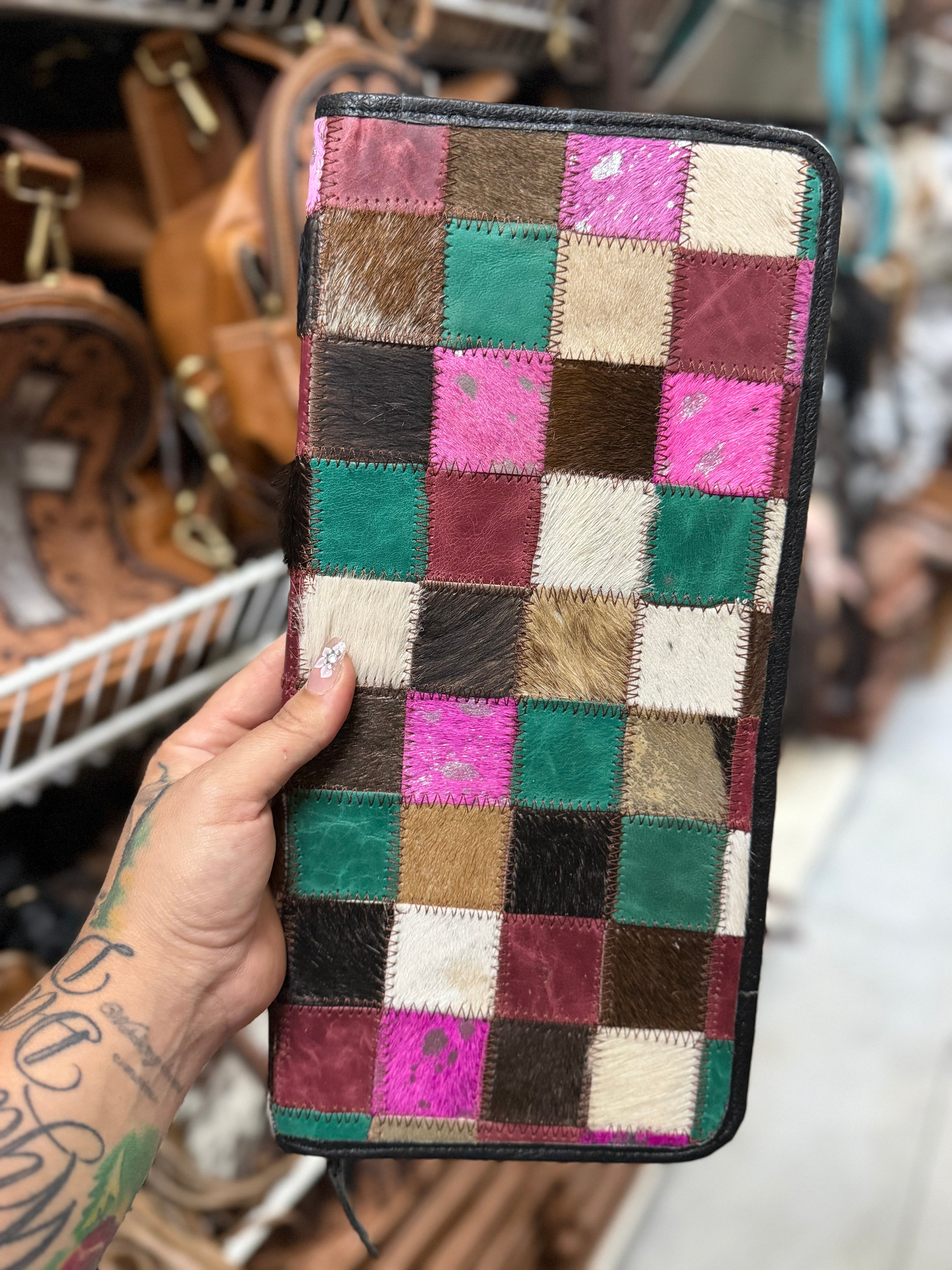 Jewelry case patchwork