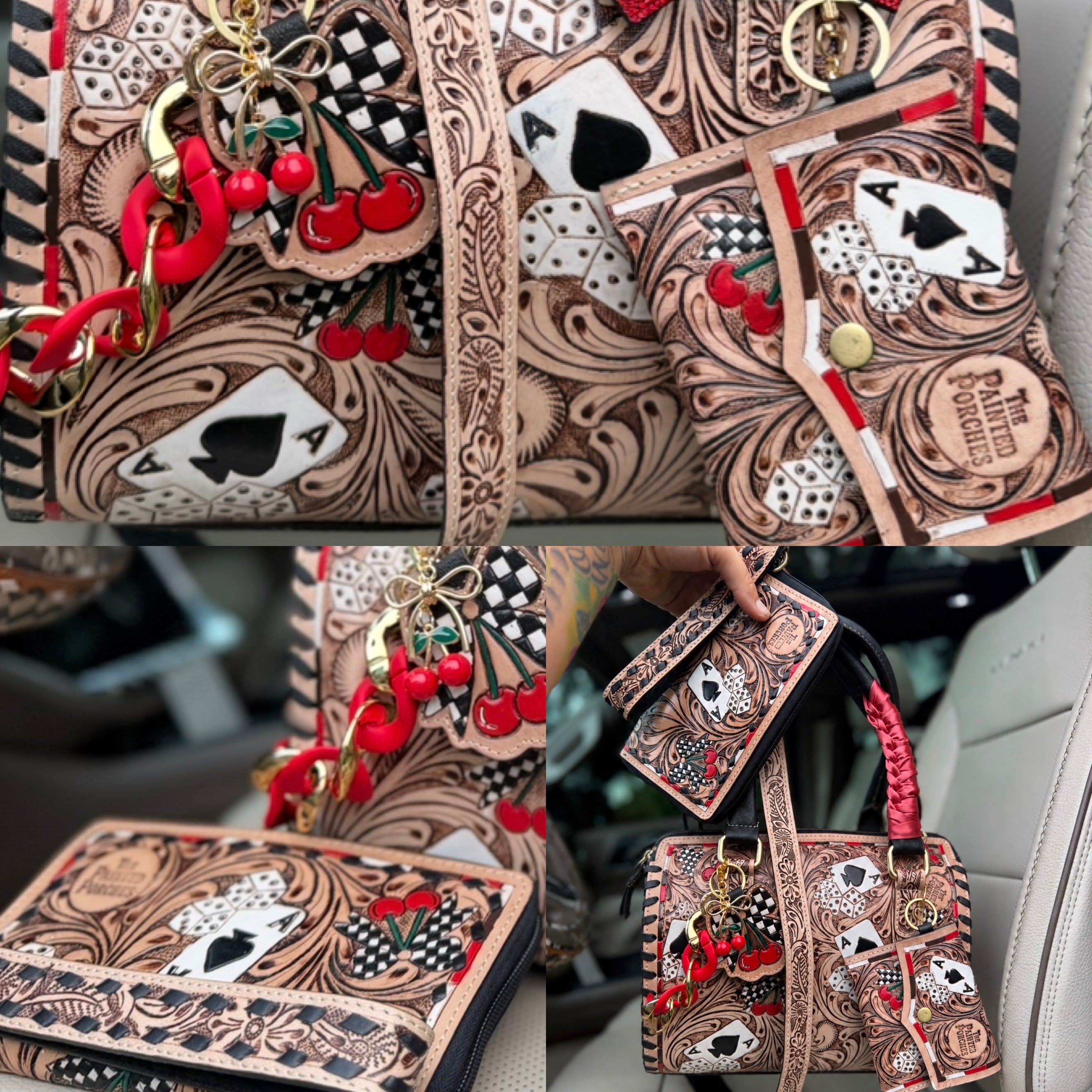 "The Payday" speedy bag  set of 4 -mini - by the Painted Porches
