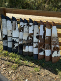 Cowhide leather rifle case