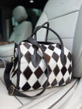 Cowhide &  leather speedy (M)
