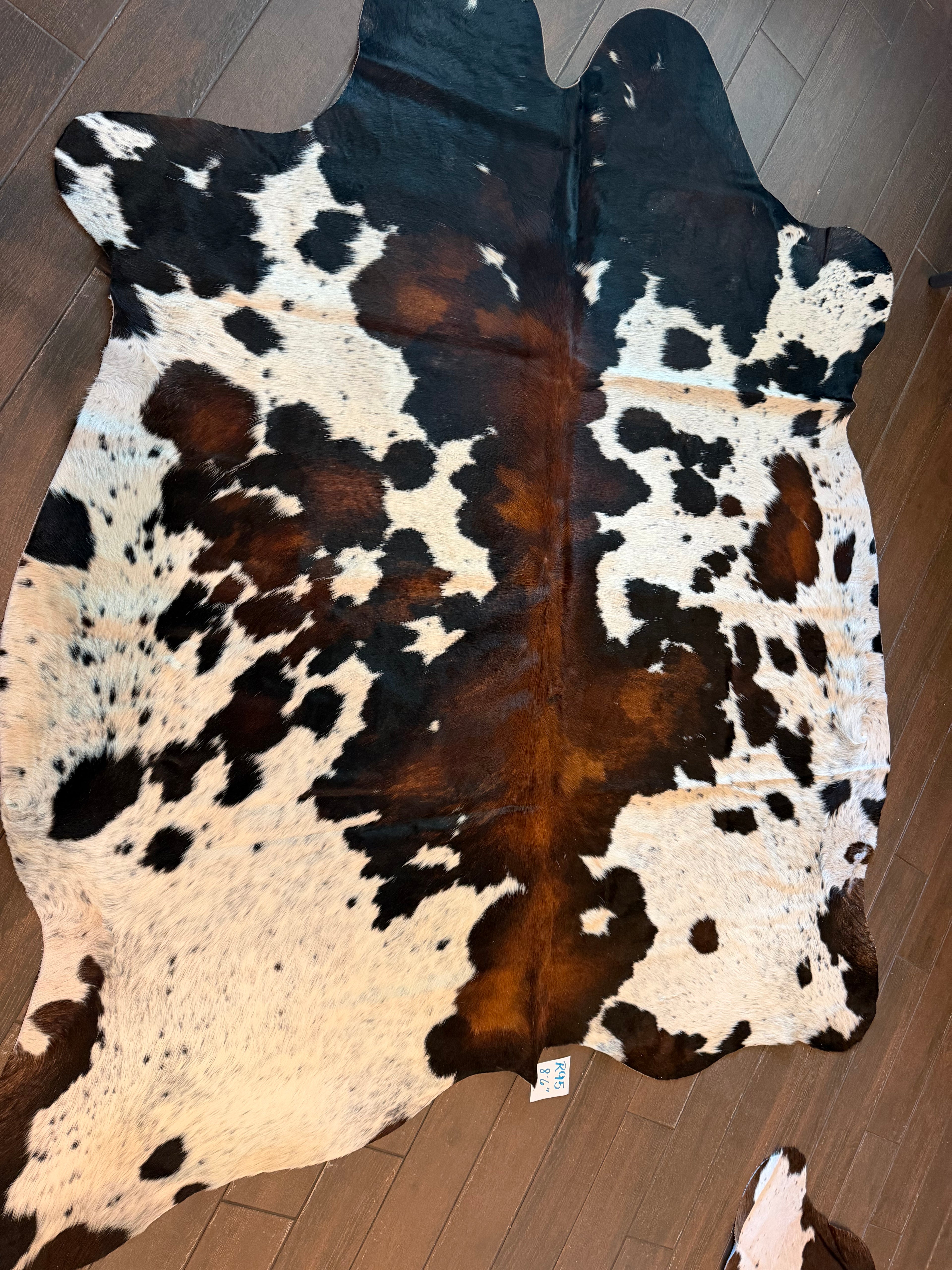 Full size cowhide (exotic)- # R95- 8’6”