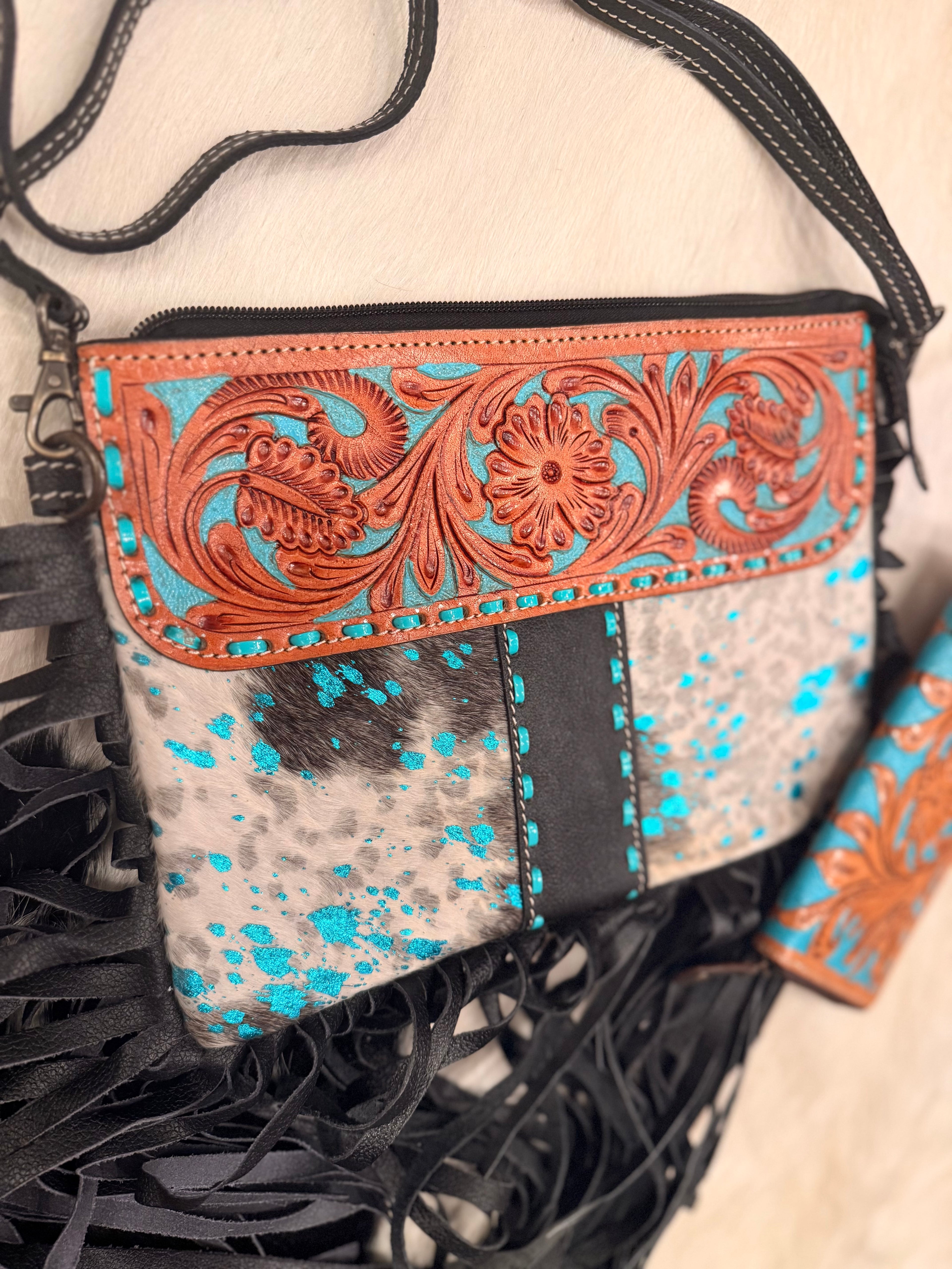 Purse and wallet set