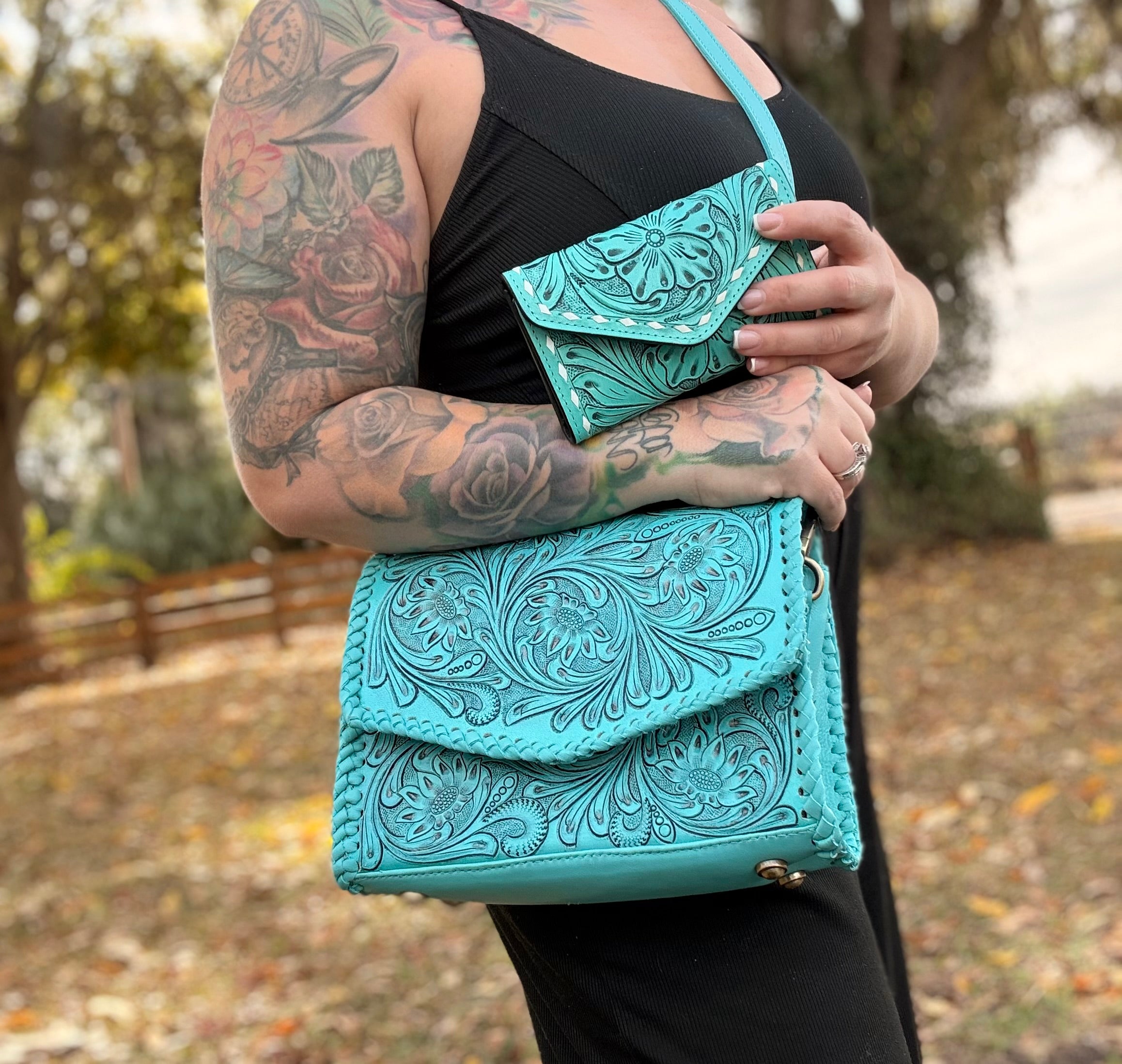 Wallet purse combo