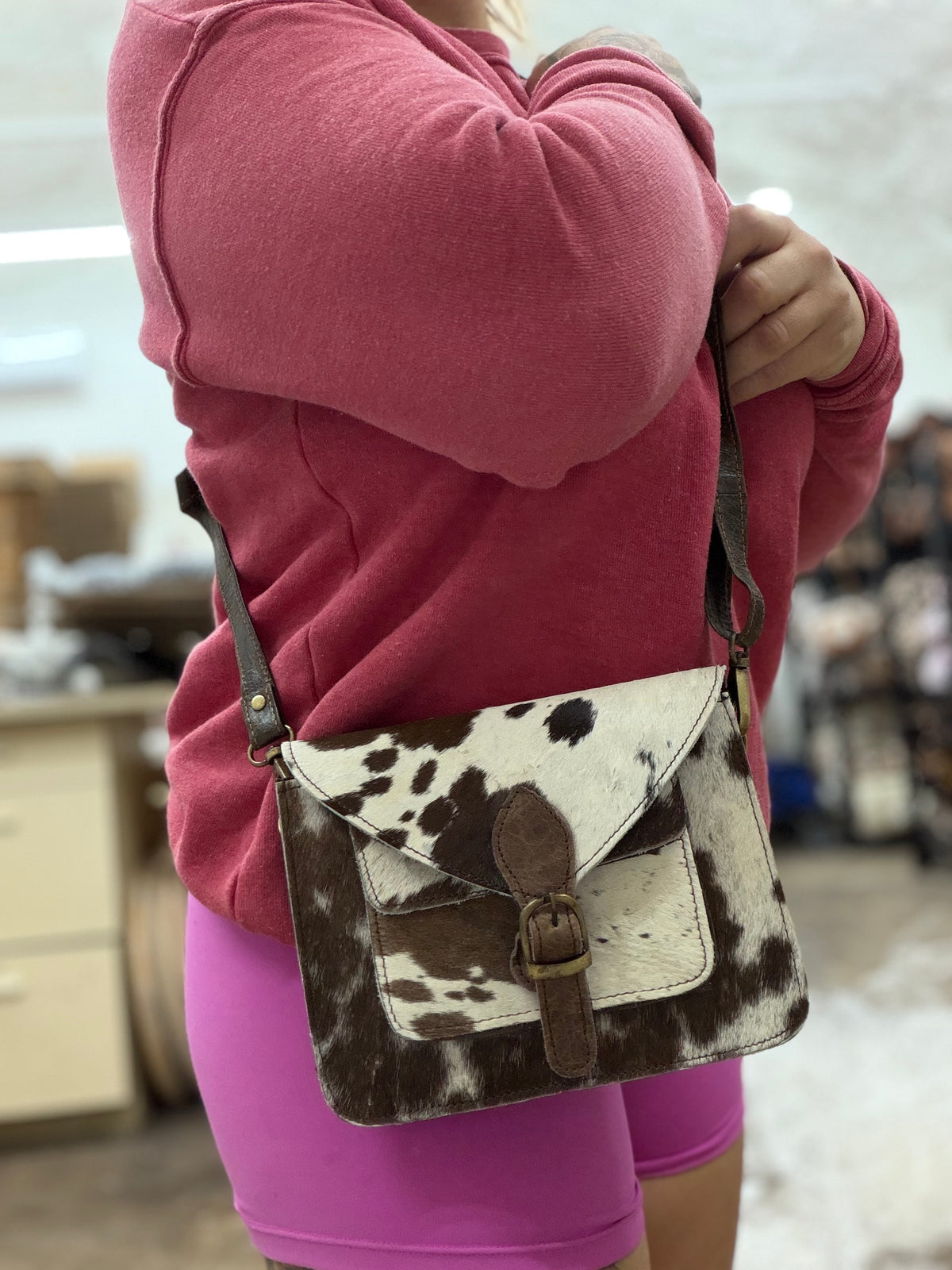 HALF OFF authentic cowhide CLEARANCE BAGS