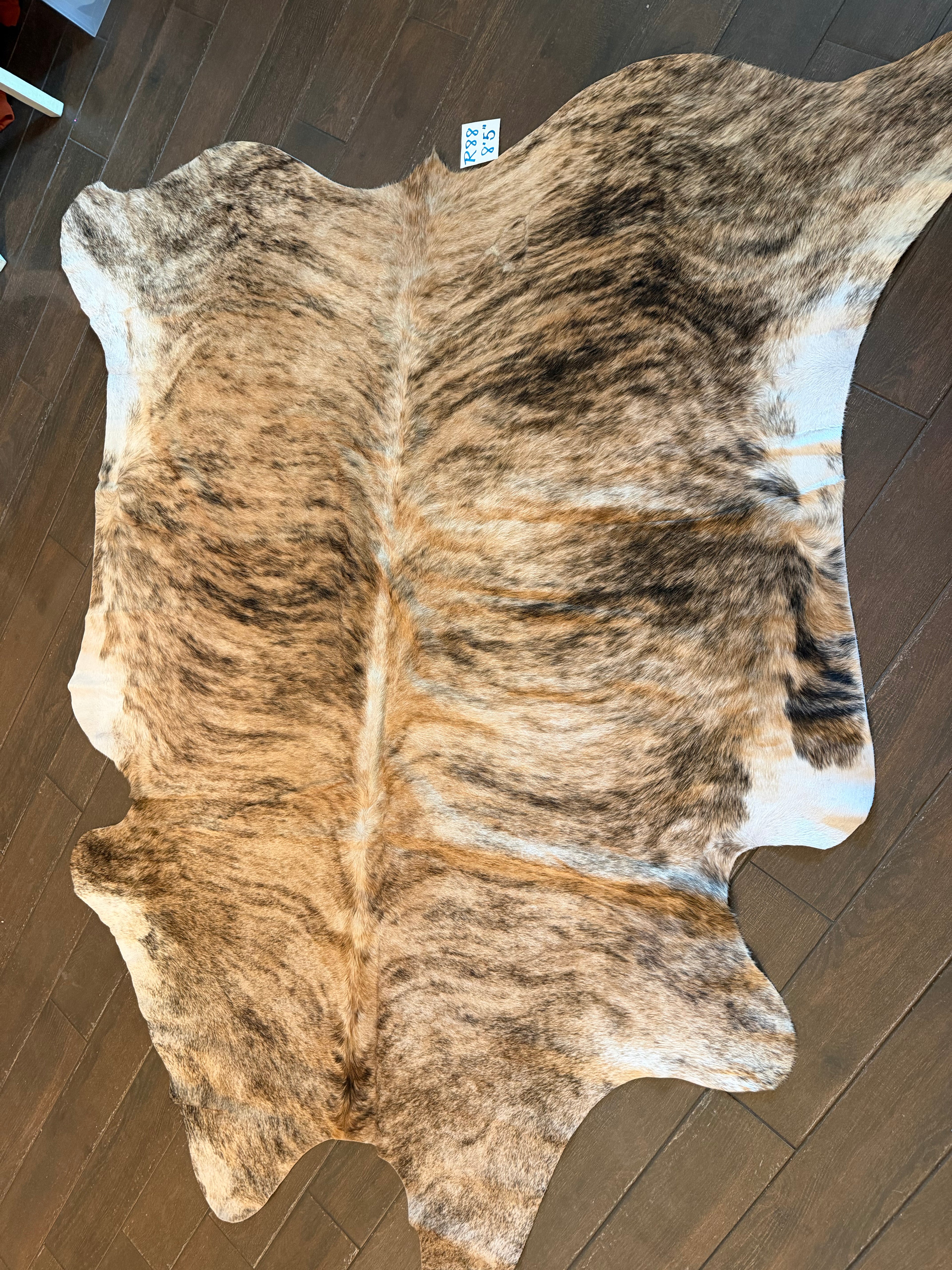 Full size cowhide (exotic)- # 88- 8’5”