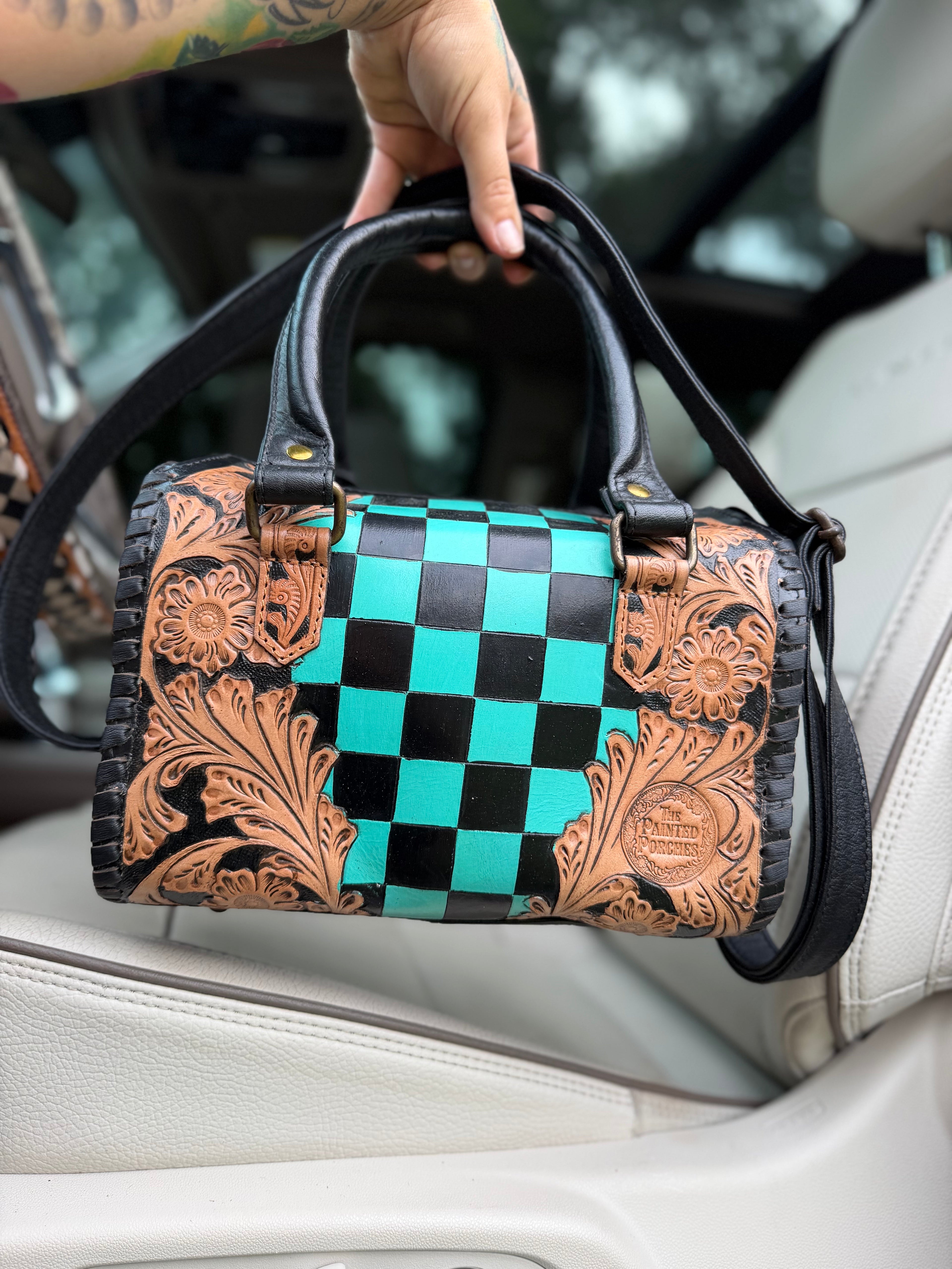 tooled leather speedy (M)