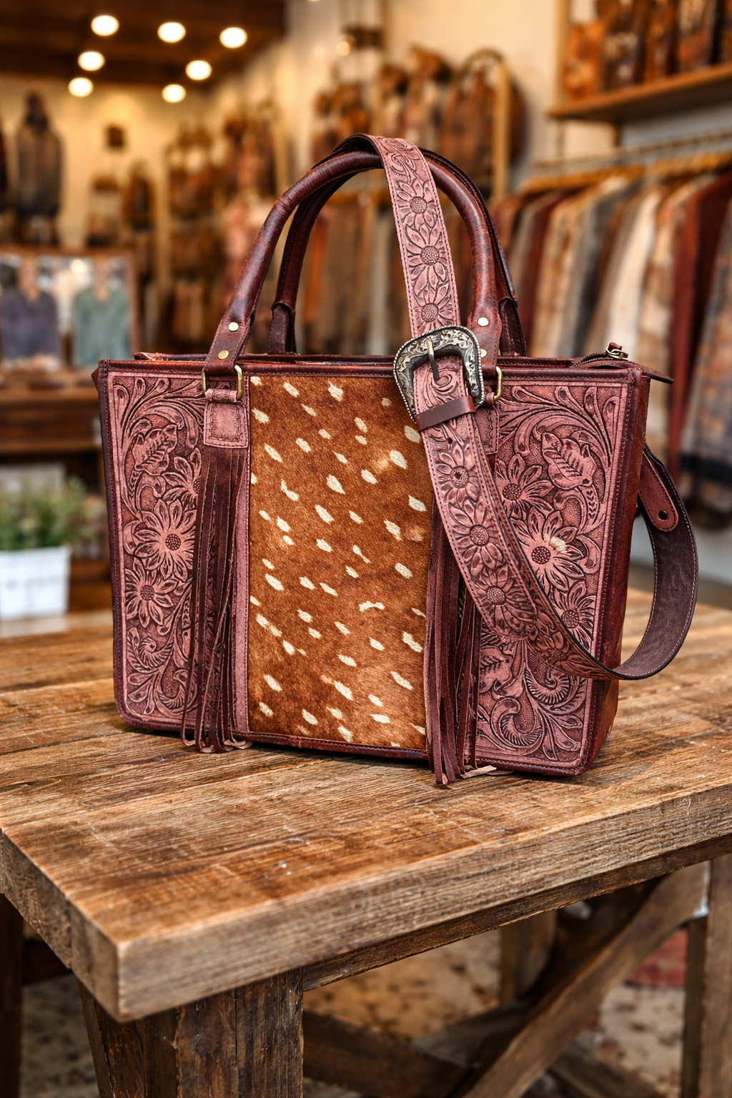 The Buckskin Belle Tote