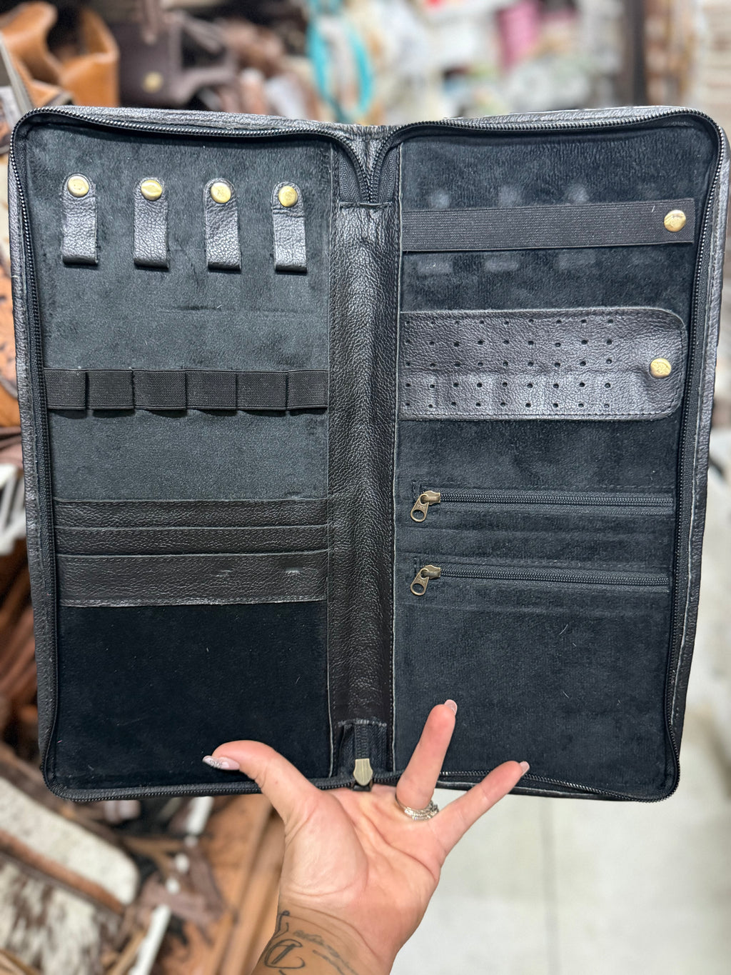 Jewelry case patchwork