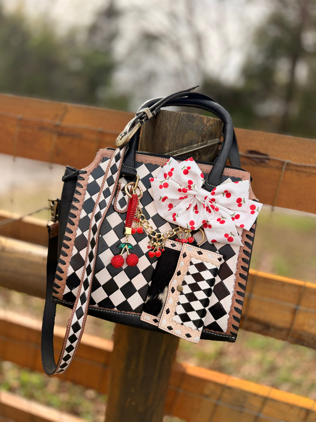 The Lady Luck soft back Medium Speedy bag set. read description