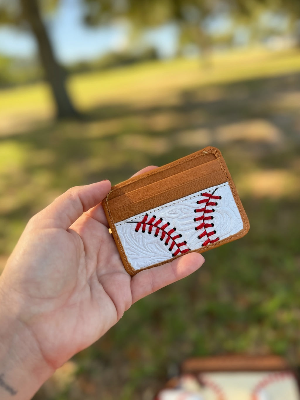 Baseball card holder - exclusively for The Painted Porches