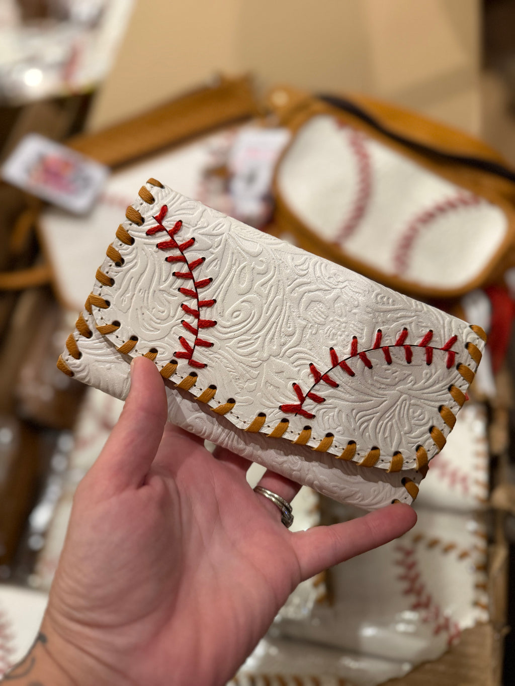 Baseball wallet - exclusively for The Painted Porches