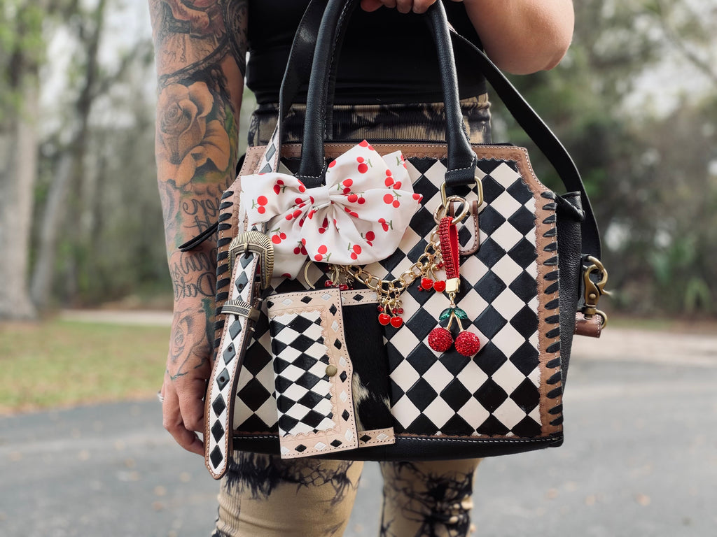 The Lady Luck soft back Medium Speedy bag set. read description