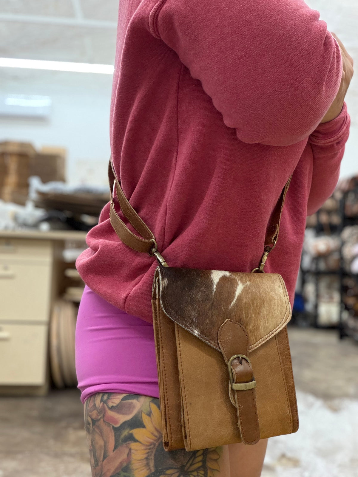 HALF OFF authentic cowhide CLEARANCE BAGS