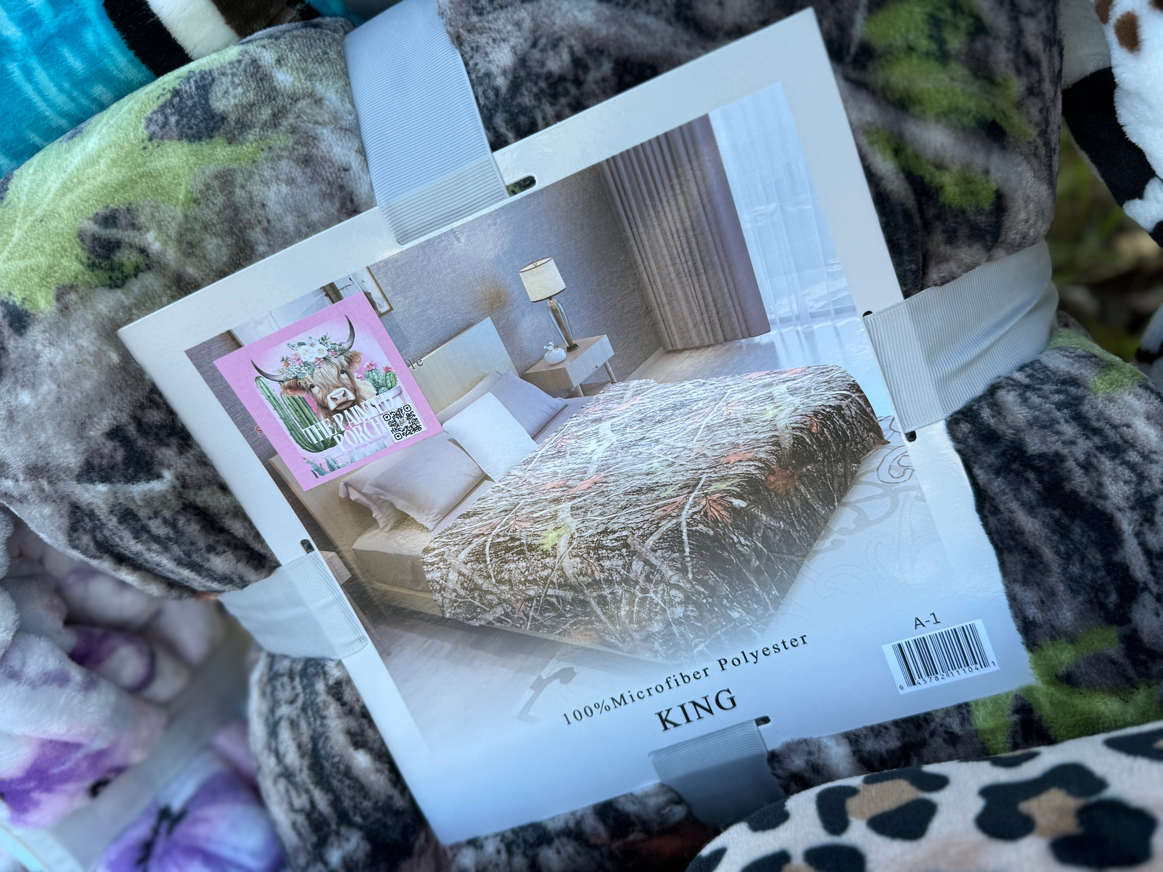 King blanket - camo