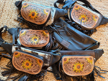 Sunflower bum bag