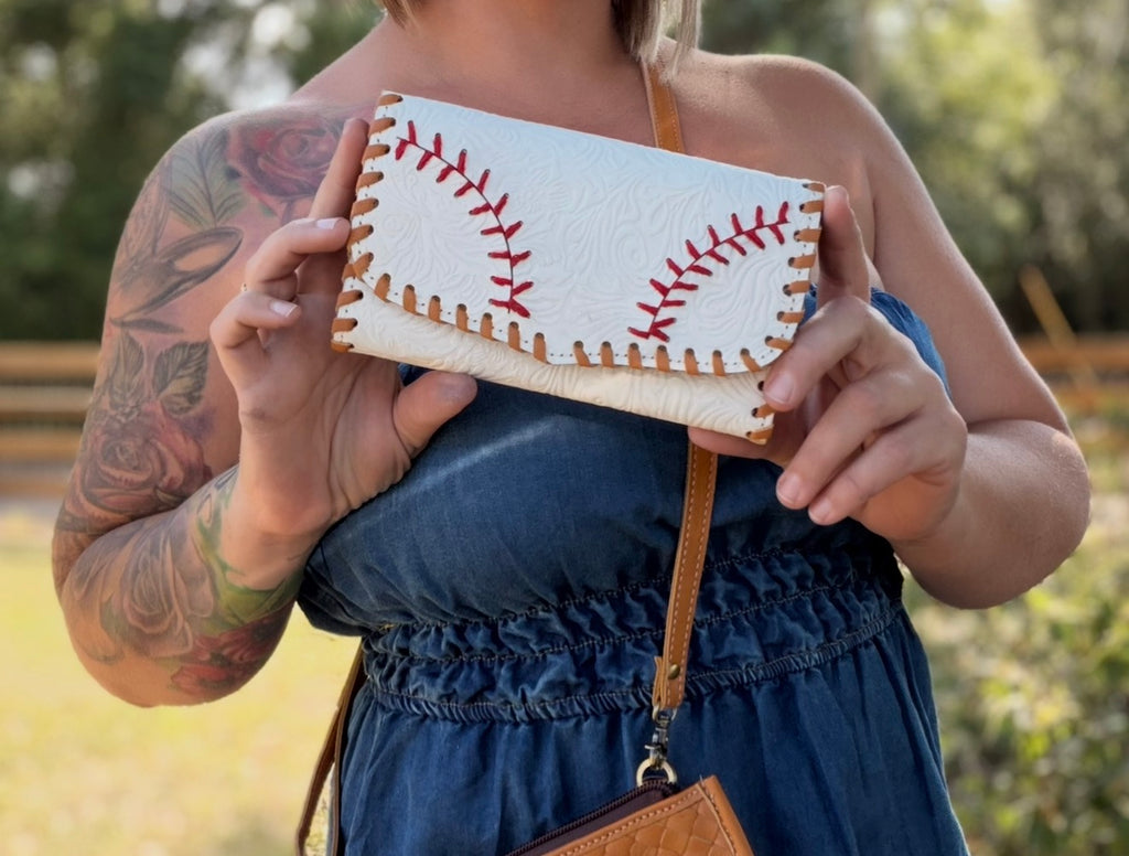 Baseball wallet - exclusively for The Painted Porches