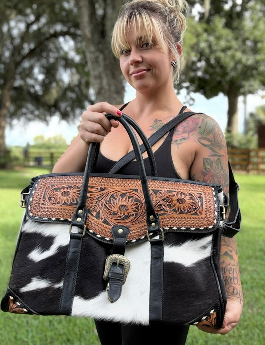 Tooled tote