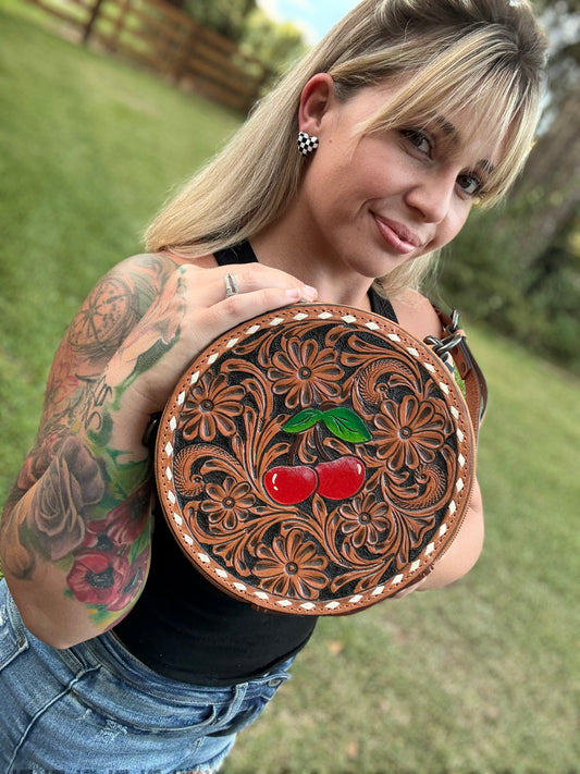 Canteen cherry purse