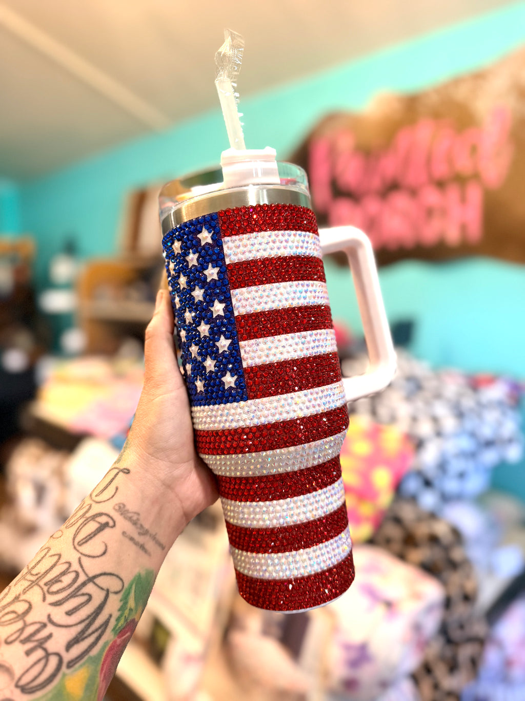 Clearance 40oz glitter Tumbler