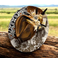 Engraved cowhide hat