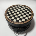 Round jewelry case
